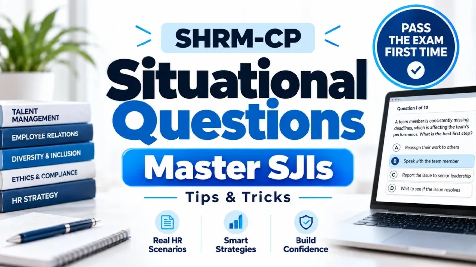 How to Effectively Answer SHRM CP Situational Questions